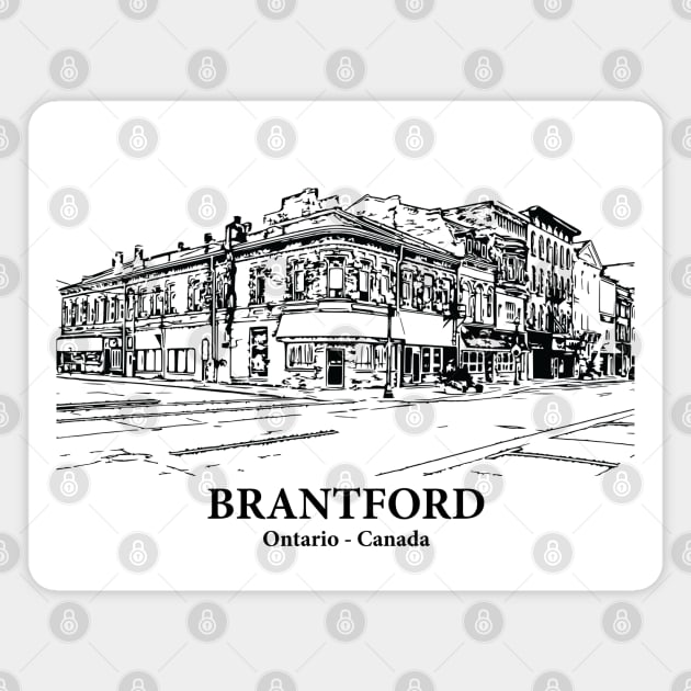 Brantford - Ontario Magnet by Lakeric